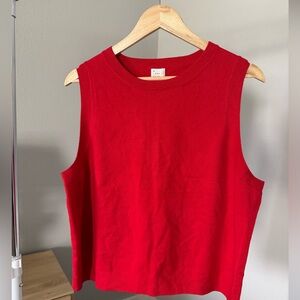 NEW A New Day Red Sweater Vest Size XXL